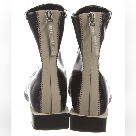 Fendi Patent Leather Boots - Picture 4 of 5